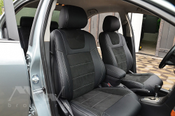 Seat Covers for Toyota Avensis 2 (2002-2008), Leather Style
