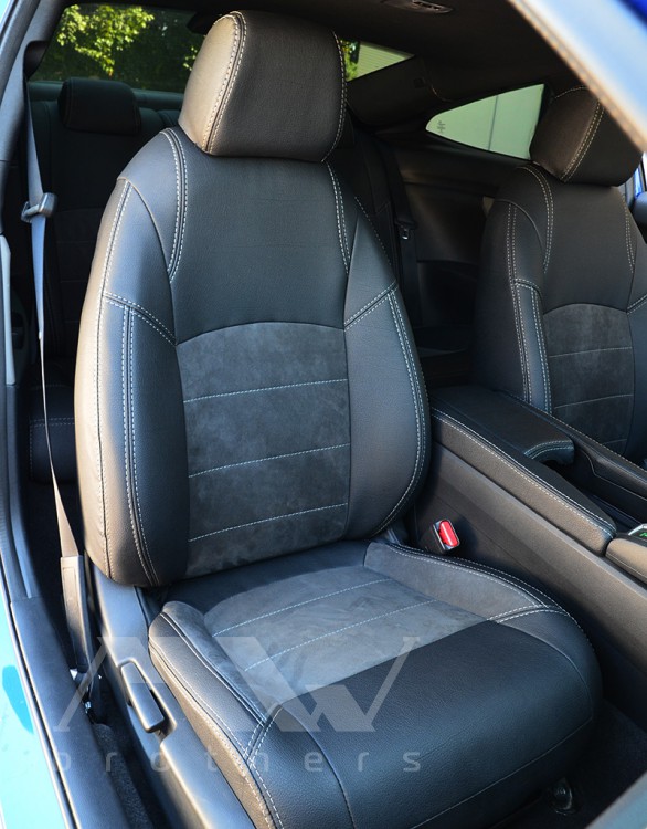 Seat Covers For Honda Civic 10 (2016-2020), Leather Style
