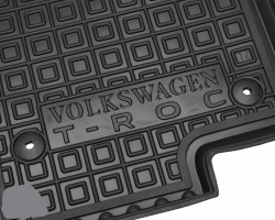 Set tappetini di gomma su misura per Volkswagen T-Roc (2018+)