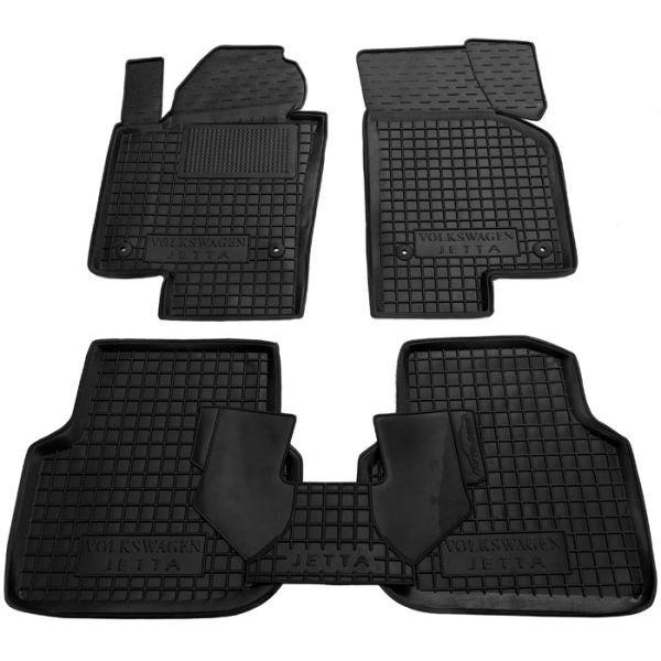 Set tappetini di gomma su misura per Volkswagen Jetta 6 (2010-2019)