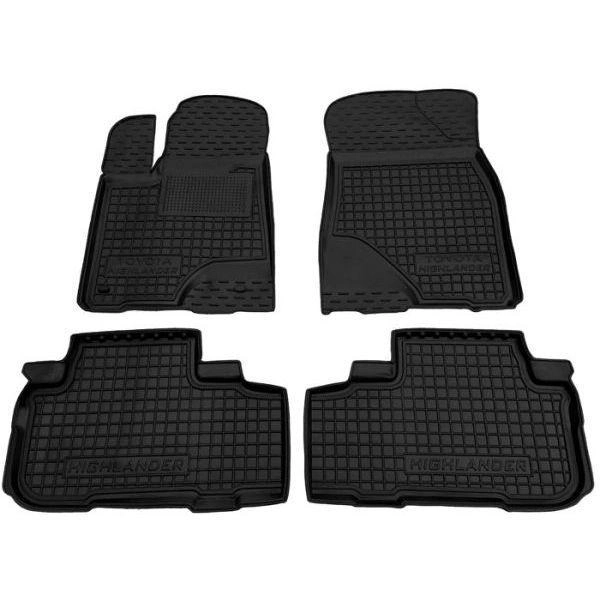 Set tappetini di gomma su misura per Toyota Highlander 3 (2014-2020)