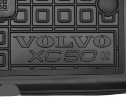 Set Tappetini Di Gomma Su Misura Per Volvo XC90 (2003-2014)