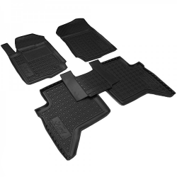 Set Tappetini Di Gomma Su misura Per  Ford Ranger (2018-2021)