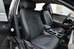 Coprisedili Su Misura Per Hyundai Sonata (LF) (2014-2019), Leather style