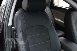 Coprisedili Su Misura Per Hyundai Sonata (LF) (2014-2019), Leather style