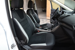 Coprisedili su misura per Ford Kuga II (2013-2019), Leather style