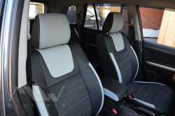 Coprisedili su misura per Suzuki Grand Vitara (2005-2018), Leather style