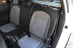 Coprisedili su misura per Nissan Qashqai J10 (+2) (2008-2014), Leather Style