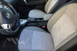 Coprisedili su misura per Nissan Qashqai J10 (+2) (2008-2014), Leather Style