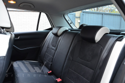 Coprisedili su misura per Skoda Fabia 3 (2015-2021), Leather style