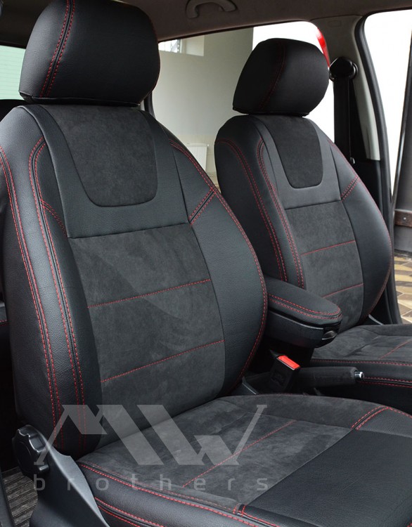 Coprisedili Su Misura Per Skoda Fabia 2 (2007-2014), Leather Style