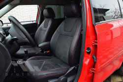 Coprisedili Su Misura Per Skoda Fabia 2 (2007-2014), Leather Style