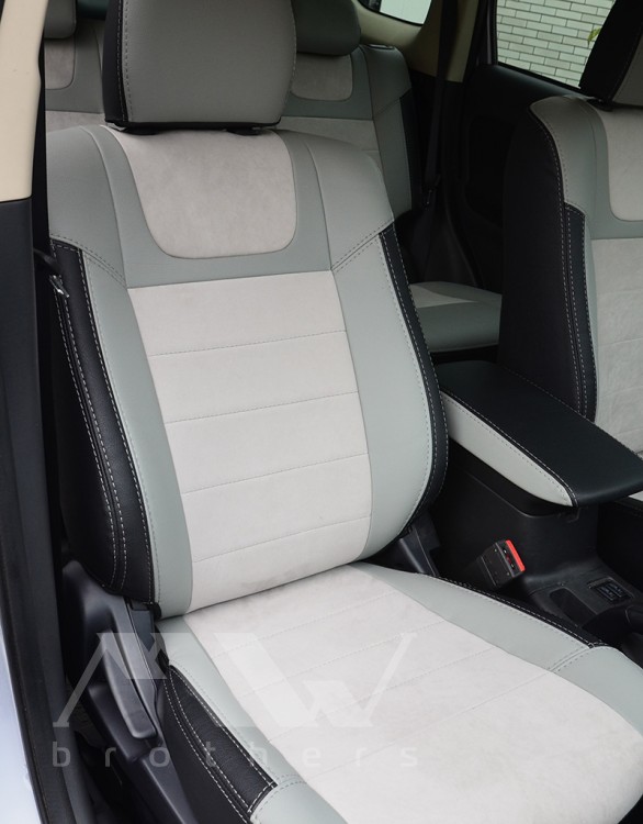 Coprisedili Su Misura Per Mitsubishi Outlander 3 (2012-2015), Leather Style