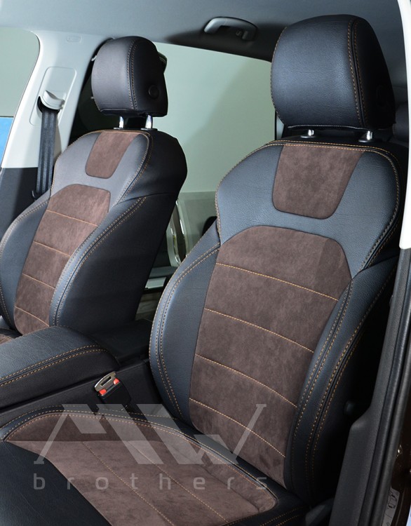 Coprisedili Su Misura Per Skoda Kodiaq (2016+), Leather Style