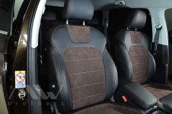 Coprisedili Su Misura Per Skoda Kodiaq (2016+), Leather Style