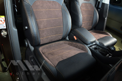 Coprisedili Su Misura Per Skoda Kodiaq (2016+), Leather Style