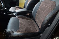 Coprisedili Su Misura Per Skoda Kodiaq (2016+), Leather Style