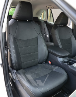 Coprisedili su misura per Toyota Rav4 5 (2019+), Leather style