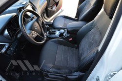 Set coprisedili su misura per Hyundai Santa Fe 3 (2012-2018), Leather style