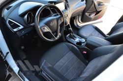 Set coprisedili su misura per Hyundai Santa Fe 3 (2012-2018), Leather style