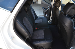 Set coprisedili su misura per Hyundai Santa Fe 3 (2012-2018), Leather style