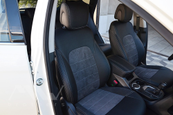 Set coprisedili su misura per Hyundai Santa Fe 3 (2012-2018), Leather style