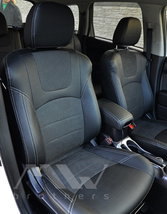 Set coprisedili Su misura per Mitsubishi Outlander XL (2006-2012), Leather Style