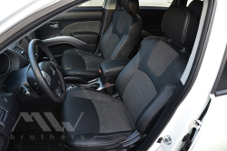 Set coprisedili Su misura per Mitsubishi Outlander XL (2006-2012), Leather Style