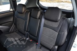 Set coprisedili Su misura per Mitsubishi Outlander XL (2006-2012), Leather Style