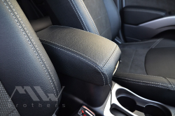 Set coprisedili Su misura per Mitsubishi Outlander XL (2006-2012), Leather Style