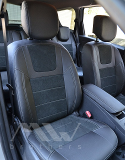 Set coprisedili su misura per Renault Scenic 3 (2009-2016), Leather style