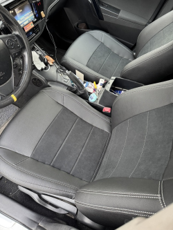 Set coprisedili su misura per Toyota Auris 2 Hybrid (2012-2018), Leather Style