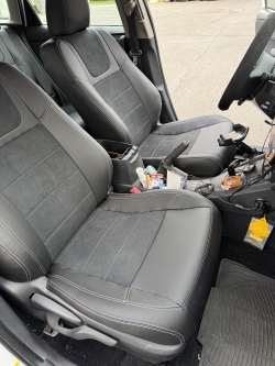 Set coprisedili su misura per Toyota Auris 2 Hybrid (2012-2018), Leather Style